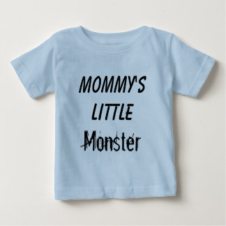 T-shirt Pour Bébé Petit enfant du monstre de la maman/T-shirt