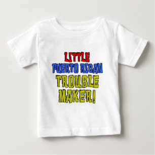 T-shirt Pour Bébé Petit facteur de difficulté portoricain