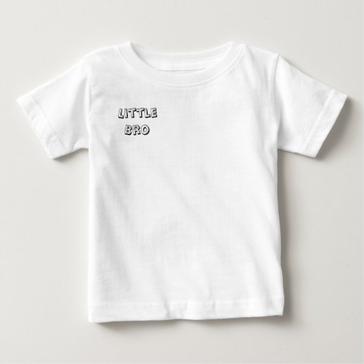 T-shirt Pour Bébé Petit frère (Devant)
