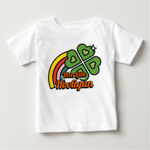 T-shirt Pour Bébé Petit garnement Saint-Patrick Trèfle
