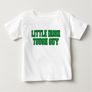 T-shirt Pour Bébé Petit gars dur irlandais