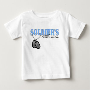 T-shirt Pour Bébé Petit homme du soldat