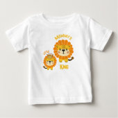 T-shirt Pour Bébé Petit lion (Devant)