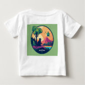 T-shirt Pour Bébé Petit Mais Puissant (Dos)