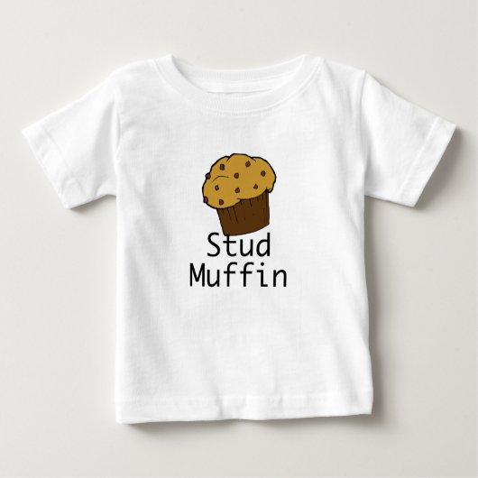 T-shirt Pour Bébé Petit Muffin (Devant)