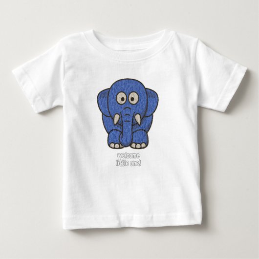 T-shirt Pour Bébé Petit né (Devant)