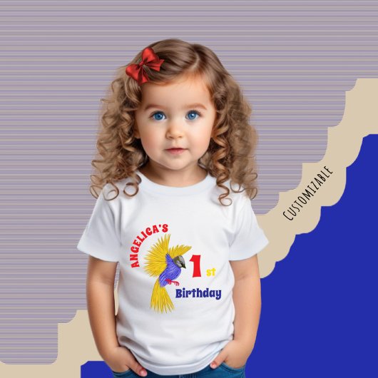 T-shirt Pour Bébé Petit oiseau