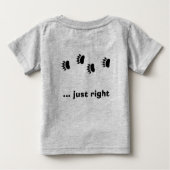 T-SHIRT POUR BÉBÉ PETIT OURS (Dos)