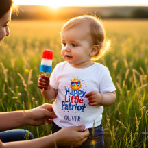 Petit Patriote Fierté USA Bébé