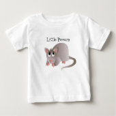 T-shirt Pour Bébé Petit Possum (Devant)
