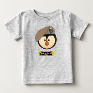 T-shirt Pour Bébé Petit Ranger Pingouin   