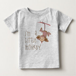 T-shirt Pour Bébé Petit singe