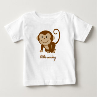 T-shirt Pour Bébé petit singe