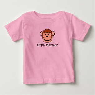 T-shirt Pour Bébé Petit singe