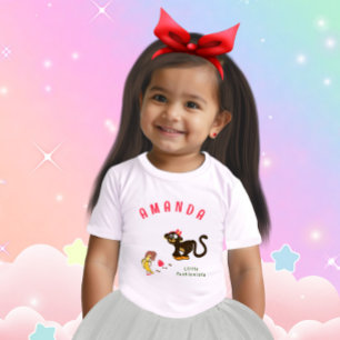 T-shirt Pour Bébé Petit singe