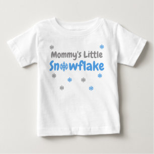 T-shirt Pour Bébé Petit T-shirt bébé Flocon de neige