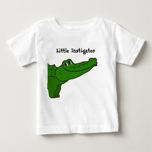 T-shirt Pour Bébé Petit T-shirt de bébé d'instigateur (Devant)