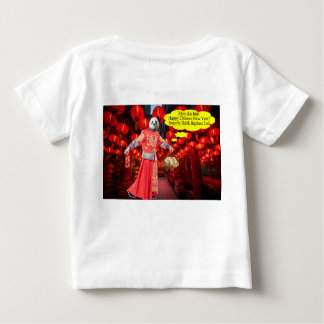 T-shirt Pour Bébé petit tee. Bonne année chinoise. panda/homme