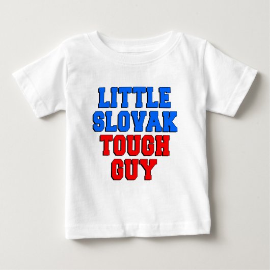 T-shirt Pour Bébé Petit type dur slovaque (Devant)