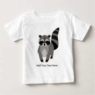 T-shirt Pour Bébé Petit vaurien de raton laveur personnalisé
