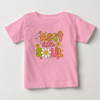 T-shirt Pour Bébé petite âme impertinente