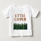 T-shirt Pour Bébé Petite aquarelle de Camper Bois (Devant)