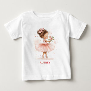 T-shirt Pour Bébé Petite Ballerine Gracieuse