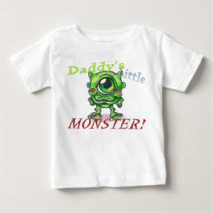 T-shirt Pour Bébé Petite chemise de bébé du monstre du papa