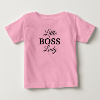 T-shirt Pour Bébé Petite Dame Boss