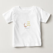 T-shirt Pour Bébé Petite étoile scintillante (Devant)