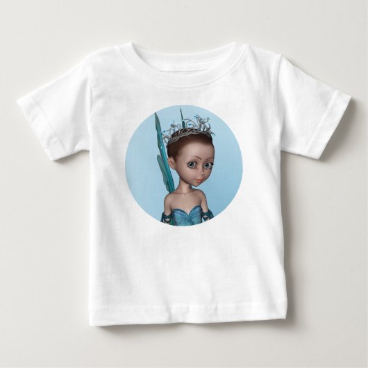 T-shirt Pour Bébé Petite Fée (Devant)