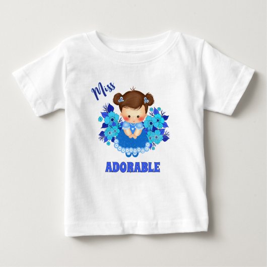 T-shirt Pour Bébé Petite fille (Devant)