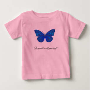 T-shirt Pour Bébé petite fille accueil spécial positif être design d