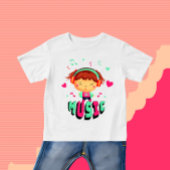 T-shirt Pour Bébé Petite fille avec musique