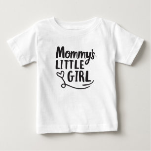 T-shirt Pour Bébé Petite fille de maman Nouveau Maman Designs Girl D