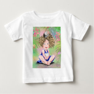 T-shirt Pour Bébé Petite fille et bébé oiseau bébé T-shirt amis