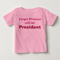 Petite fille Président rampante.