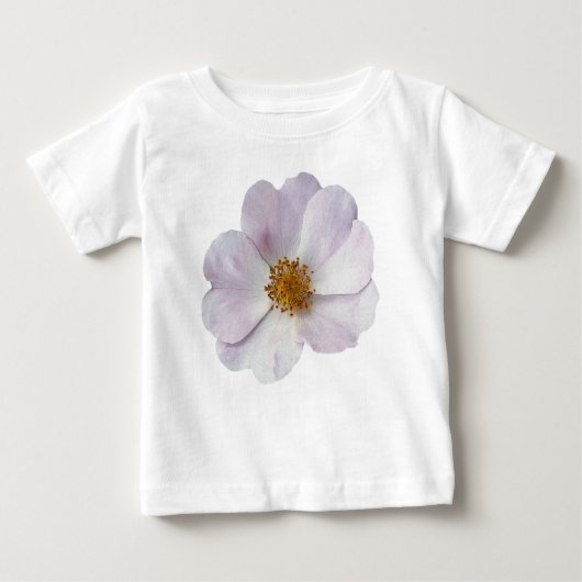 T-shirt Pour Bébé Petite fleur rose (Devant)