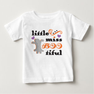 T-shirt Pour Bébé petite mademoiselle jolie halloween
