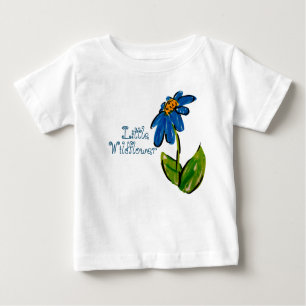 T-shirt Pour Bébé Petite oeuvre d'art Fleur sauvage