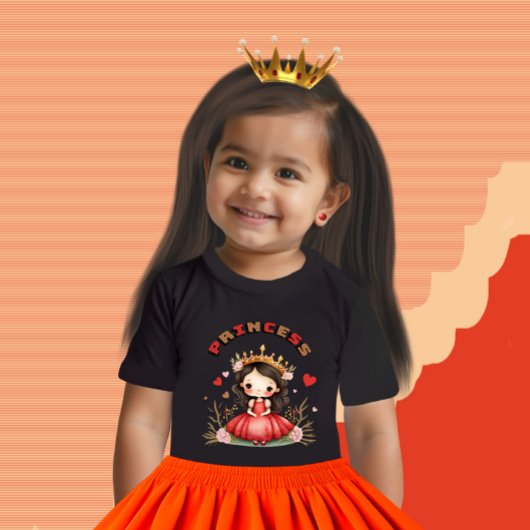 T-shirt Pour Bébé Petite princesse