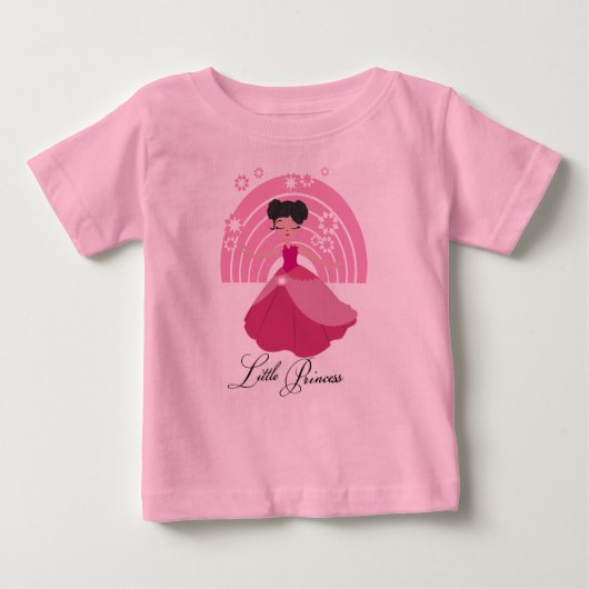 T-shirt Pour Bébé Petite princesse (Devant)