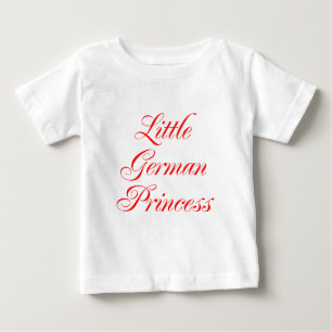 T-shirt Pour Bébé Petite princesse allemande