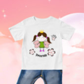 T-shirt Pour Bébé Petite princesse amusante