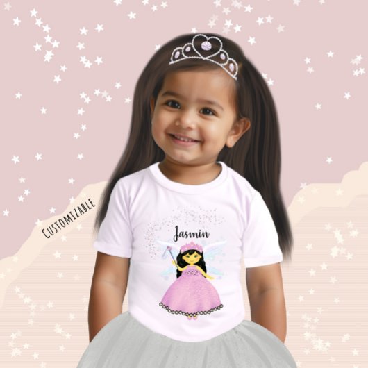 T-shirt Pour Bébé Petite princesse fée