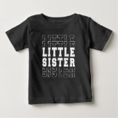 T-shirt Pour Bébé Petite soeur (Devant)