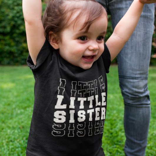 T-shirt Pour Bébé Petite soeur