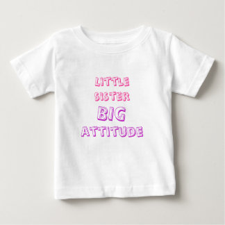 T-shirt Pour Bébé petite soeur, grande attitude
