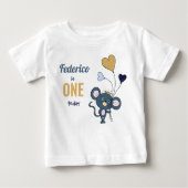 T-shirt Pour Bébé Petite souris (Devant)