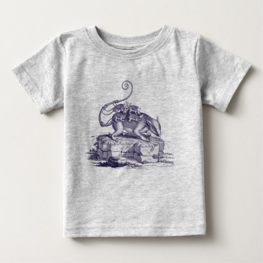 T-shirt Pour Bébé Petite tenue bébé Possum (Devant)